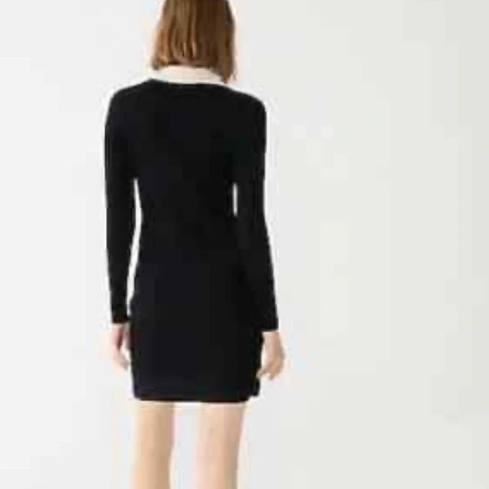 J crew Contrast-trim sweater-dress